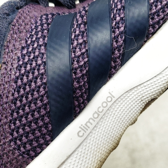 ADIDAS Purple Climacool 3 Stripe Athletic Sneakers - Picture 3 of 8